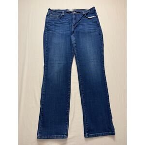 Womens Levi's 505 Straight Leg Jeans W32 L32 Stretch Denim